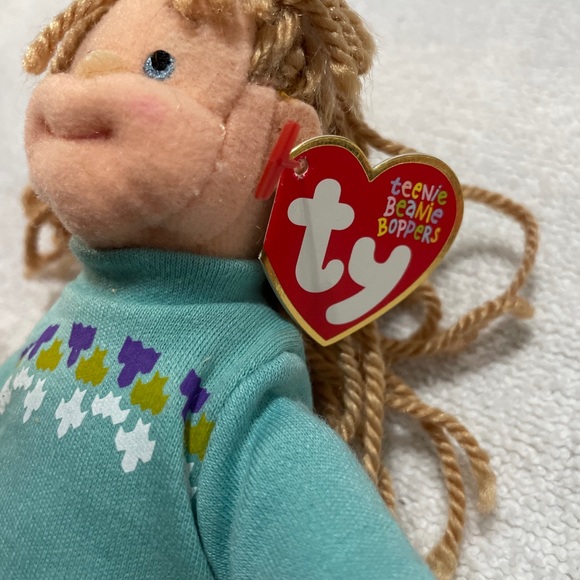 Ty Teenie Beanie Boppers Doll Cool Cassidy With Tags Stuffed Doll 8 Inch - Picture 3 of 7